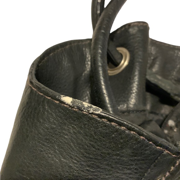 Vintage full back leather COACH purse or bag, heavy about 14x12x5 - Picture 5 of 9